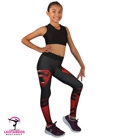 Leggins deportivos estampado Superman - LM007